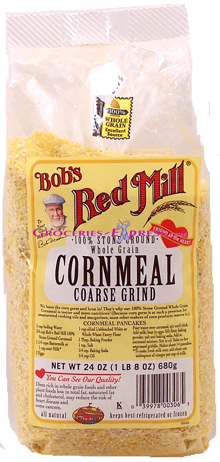 Bob's Red Mill&nbsp;&nbsp;100% stone ground whole grain corn meal coarse grind Full-Size Picture